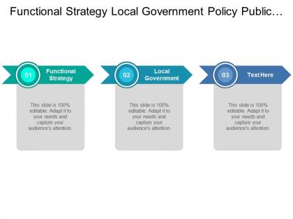 Functional strategy local government policy public sector policy