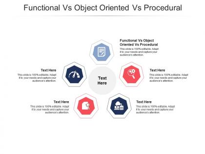 Functional vs object oriented vs procedural ppt powerpoint presentation styles inspiration cpb