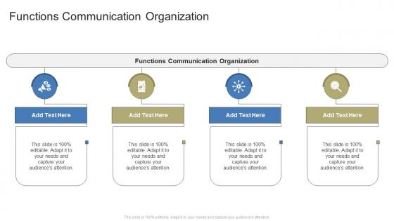 Functions Communication Organization In Powerpoint And Google Slides Cpb
