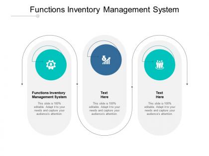 Functions inventory management system ppt powerpoint slides cpb