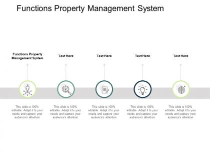 Functions property management system ppt powerpoint presentation portfolio templates cpb
