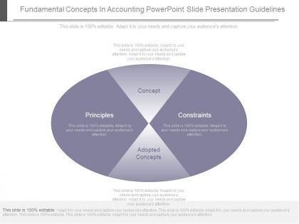 Fundamental concepts in accounting powerpoint slide presentation guidelines