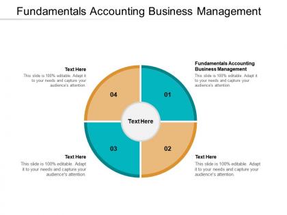 Fundamentals accounting business management ppt powerpoint presentation summary design cpb