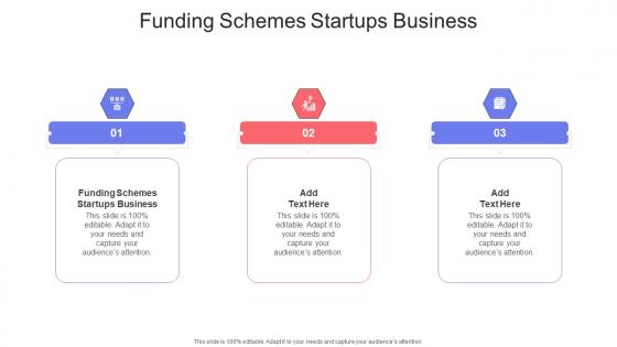 Funding Schemes Startups Business In Powerpoint And Google Slides Cpb