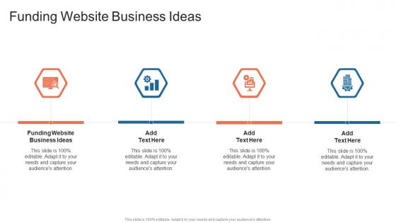 Funding Website Business Ideas In Powerpoint And Google Slides Cpb