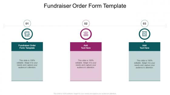 Fundraiser Order Form Template In Powerpoint And Google Slides Cpb