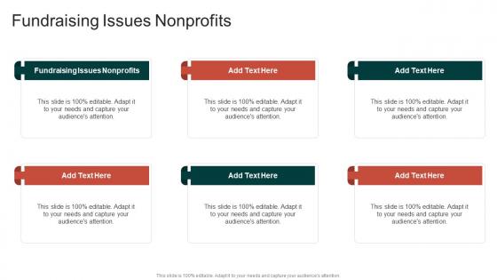 Fundraising Issues Nonprofits In Powerpoint And Google Slides Cpb