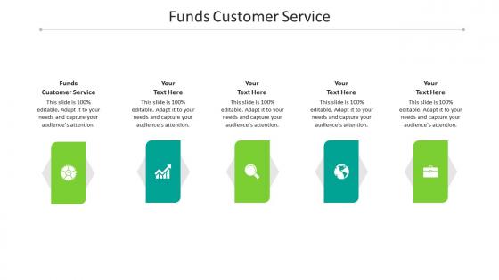 Funds customer service ppt powerpoint presentation pictures images cpb
