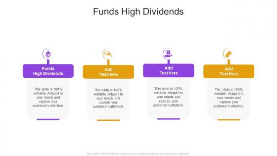 Funds High Dividends In Powerpoint And Google Slides Cpb