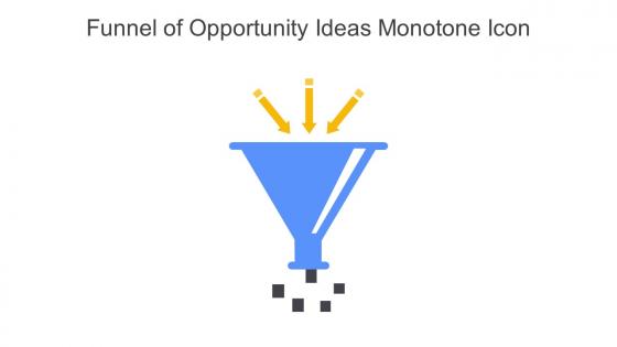 Funnel Of Opportunity Ideas Colored Icon In Powerpoint Pptx Png And Editable Eps Format