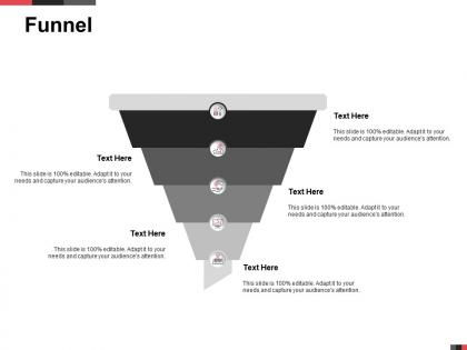 Funnel sales strategy k69 ppt powerpoint presentation template