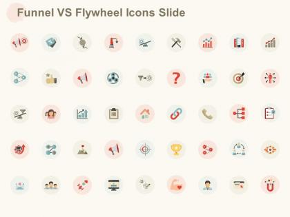 Funnel vs flywheel icons slide ppt powerpoint presentation pictures microsoft