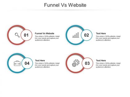 Funnel vs website ppt powerpoint presentation slides ideas cpb
