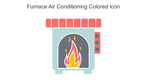 Furnace Air Conditioning Colored Icon In Powerpoint Pptx Png And Editable Eps Format