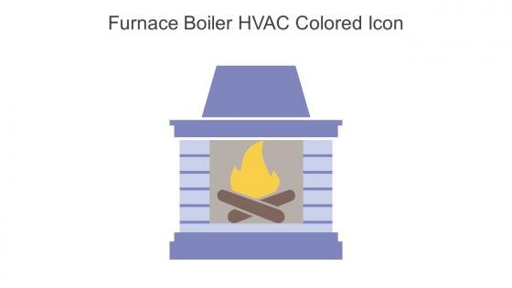 Furnace Boiler Hvac Colored Icon In Powerpoint Pptx Png And Editable Eps Format