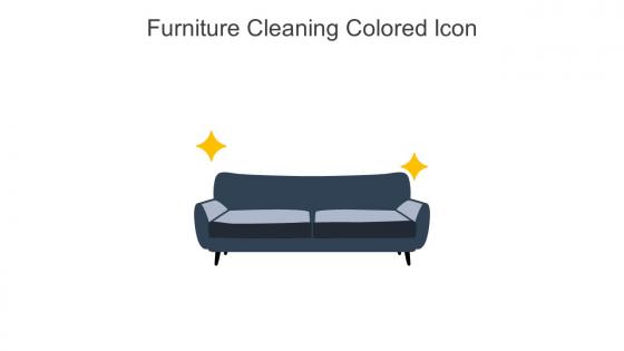 Furniture Cleaning Colored Icon In Powerpoint Pptx Png And Editable Eps Format