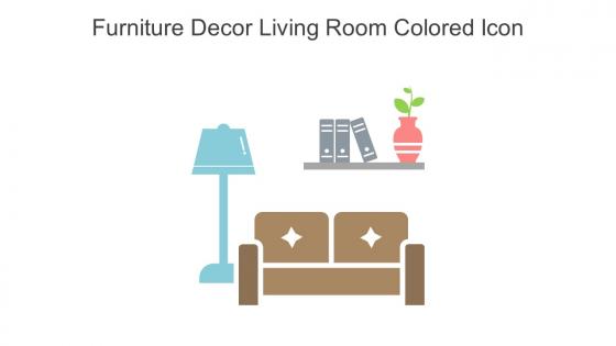 Furniture Decor Living Room Colored Icon In Powerpoint Pptx Png And Editable Eps Format