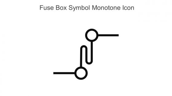 Fuse Box Symbol Monotone Icon In Powerpoint Pptx Png And Editable Eps Format