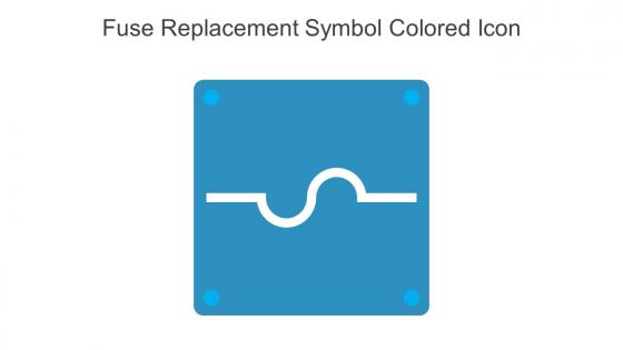 Fuse Replacement Symbol Colored Icon In Powerpoint Pptx Png And Editable Eps Format