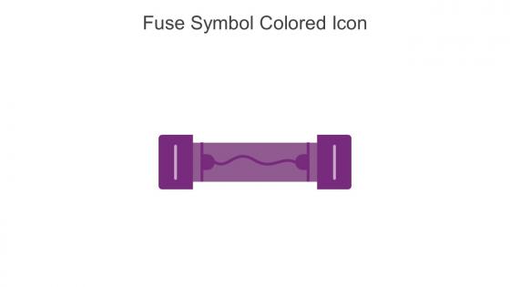 Fuse Symbol Colored Icon In Powerpoint Pptx Png And Editable Eps Format