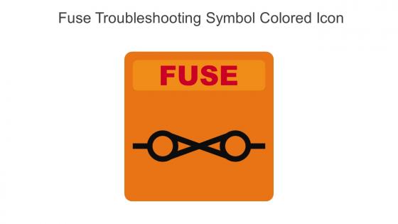 Fuse Troubleshooting Symbol Colored Icon In Powerpoint Pptx Png And Editable Eps Format