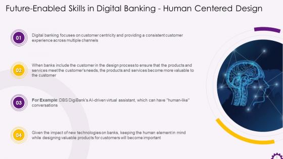 Future Enabled Skill In Digital Banking Human Centered Design Training Ppt