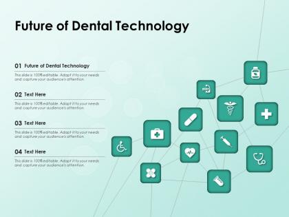 Future of dental technology ppt powerpoint presentation summary objects