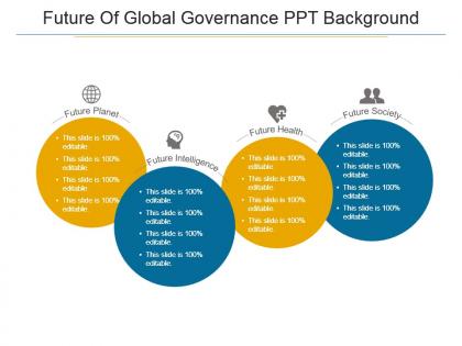 Future of global governance ppt background