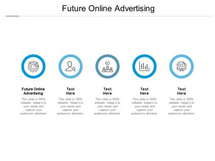 Future online advertising ppt powerpoint presentation infographic template sample cpb