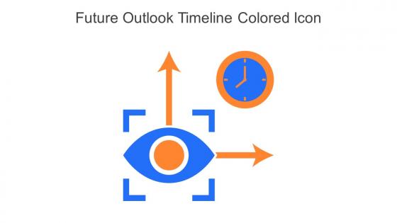Future Outlook Timeline Colored Icon In Powerpoint Pptx Png And Editable Eps Format