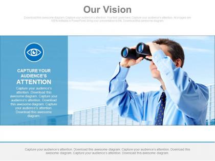 Future prospects for our vision powerpoint slides