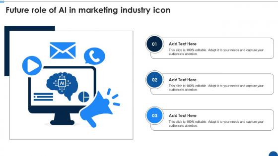 Future Role Of AI In Marketing Industry Icon