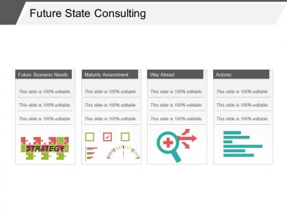 Future state consulting powerpoint slide clipart