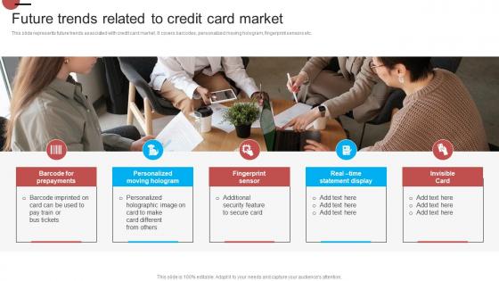 Future Trends Related To Credit Card Market Introduction Of Effective Strategy SS V