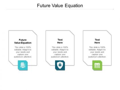 Future value equation ppt powerpoint presentation model styles cpb