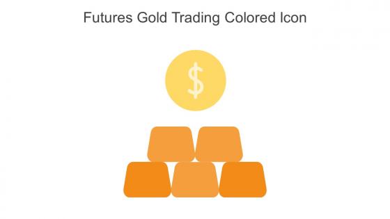 Futures Gold Trading Colored Icon In Powerpoint Pptx Png And Editable Eps Format