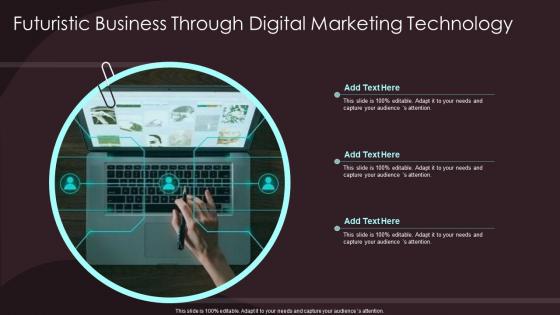 Futuristic business through digital marketing technology