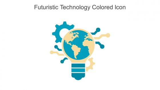Futuristic Technology Colored Icon In Powerpoint Pptx Png And Editable Eps Format