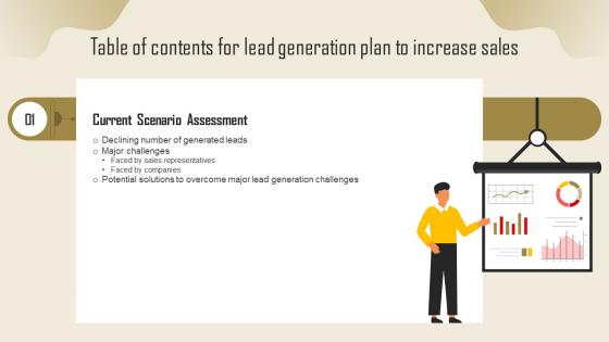 G114 Table Of Contents For Lead Generation Plan To Increase Sales Strategy SS