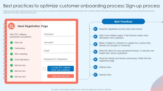 G122 Customer Attrition Rate Prevention Best Practices To Optimize Customer Onboarding Process
