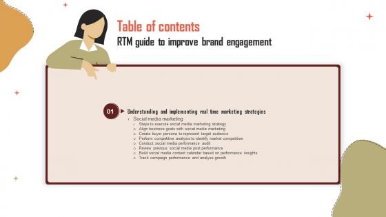 G157 Table Of Contents RTM Guide To Improve Brand Engagement MKT SS V