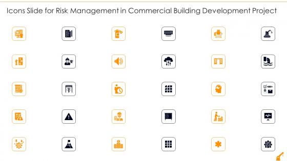 G9 Icons Slide For Risk Management In Commercial Building Development Project