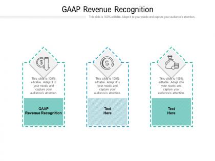 Gaap revenue recognition ppt powerpoint presentation portfolio slide download cpb