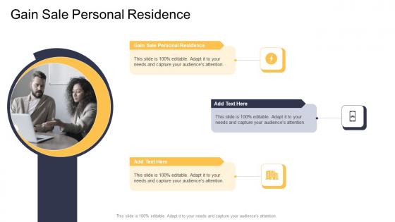Gain Sale Personal Residence In Powerpoint And Google Slides Cpb