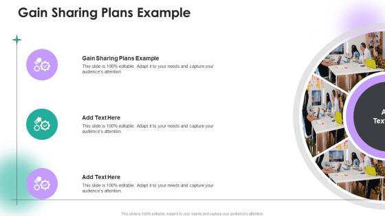 Gain Sharing Plans Example In Powerpoint And Google Slides Cpb