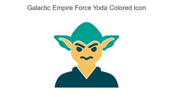 Galactic Empire Force Yoda Colored Icon In Powerpoint Pptx Png And Editable Eps Format