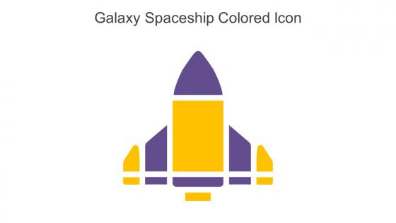 Galaxy Spaceship Colored Icon In Powerpoint Pptx Png And Editable Eps Format