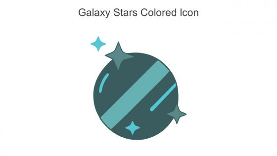 Galaxy Stars Colored Icon In Powerpoint Pptx Png And Editable Eps Format