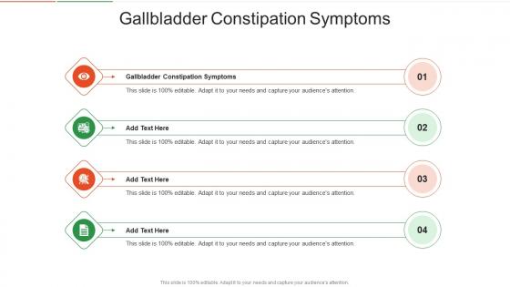 Gallbladder Constipation Symptoms In Powerpoint And Google Slides Cpb