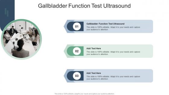 Gallbladder Function Test Ultrasound In Powerpoint And Google Slides Cpb